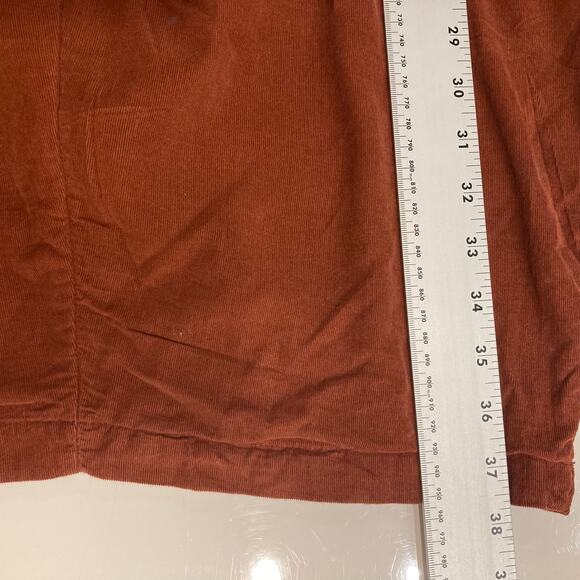 Nwot SHACK INCORPORATED Pants M Micro Corduroy Super-Wide-Barrel Drop Crotch - Picture 8 of 11